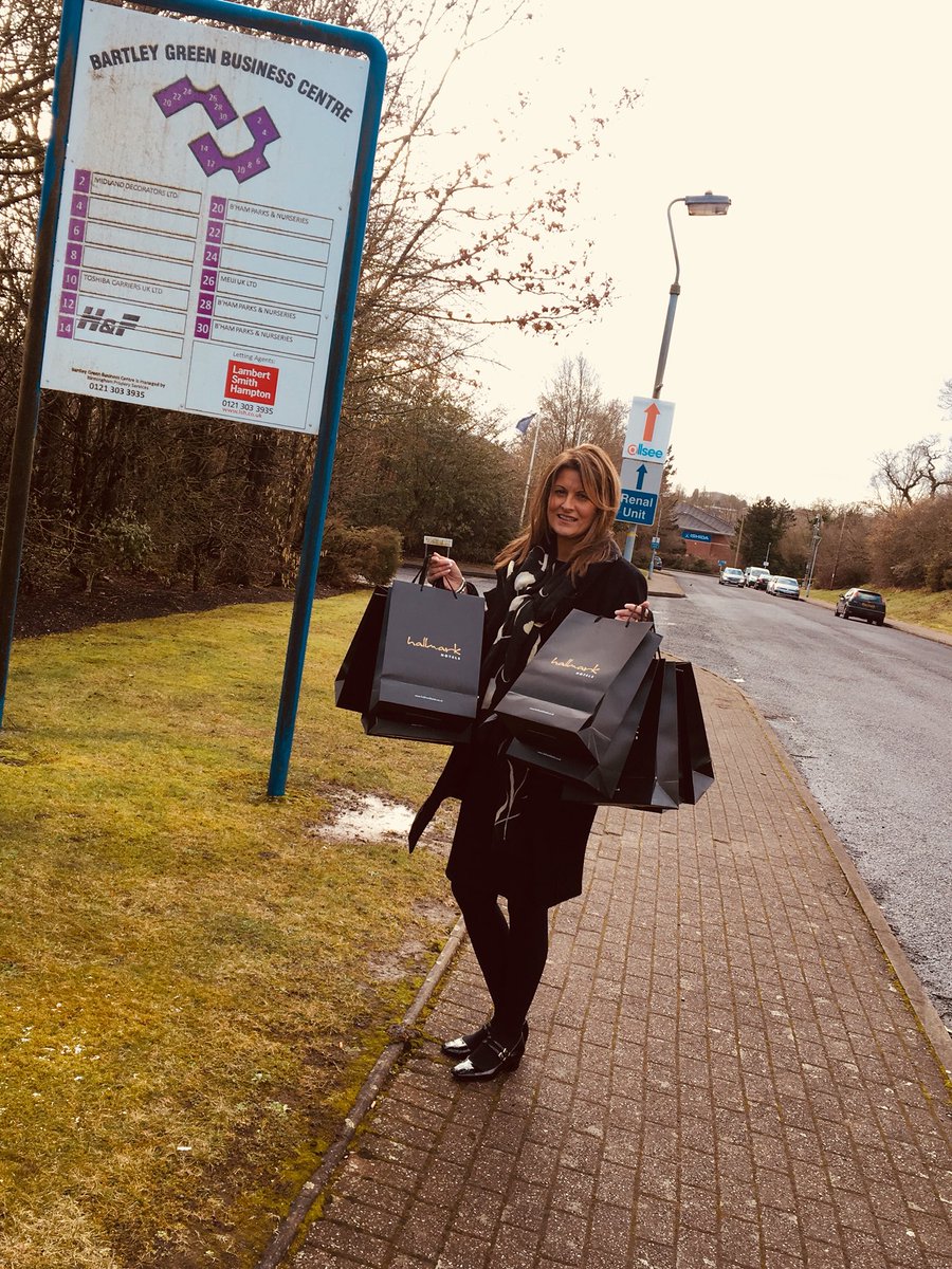 GemmieGemma's tweet photo. It may be frezzing but it’s all about #birmingham today.....@HallmarkHotels hitting the business parks #footblitz https://t.co/Y7KQt7yQkb