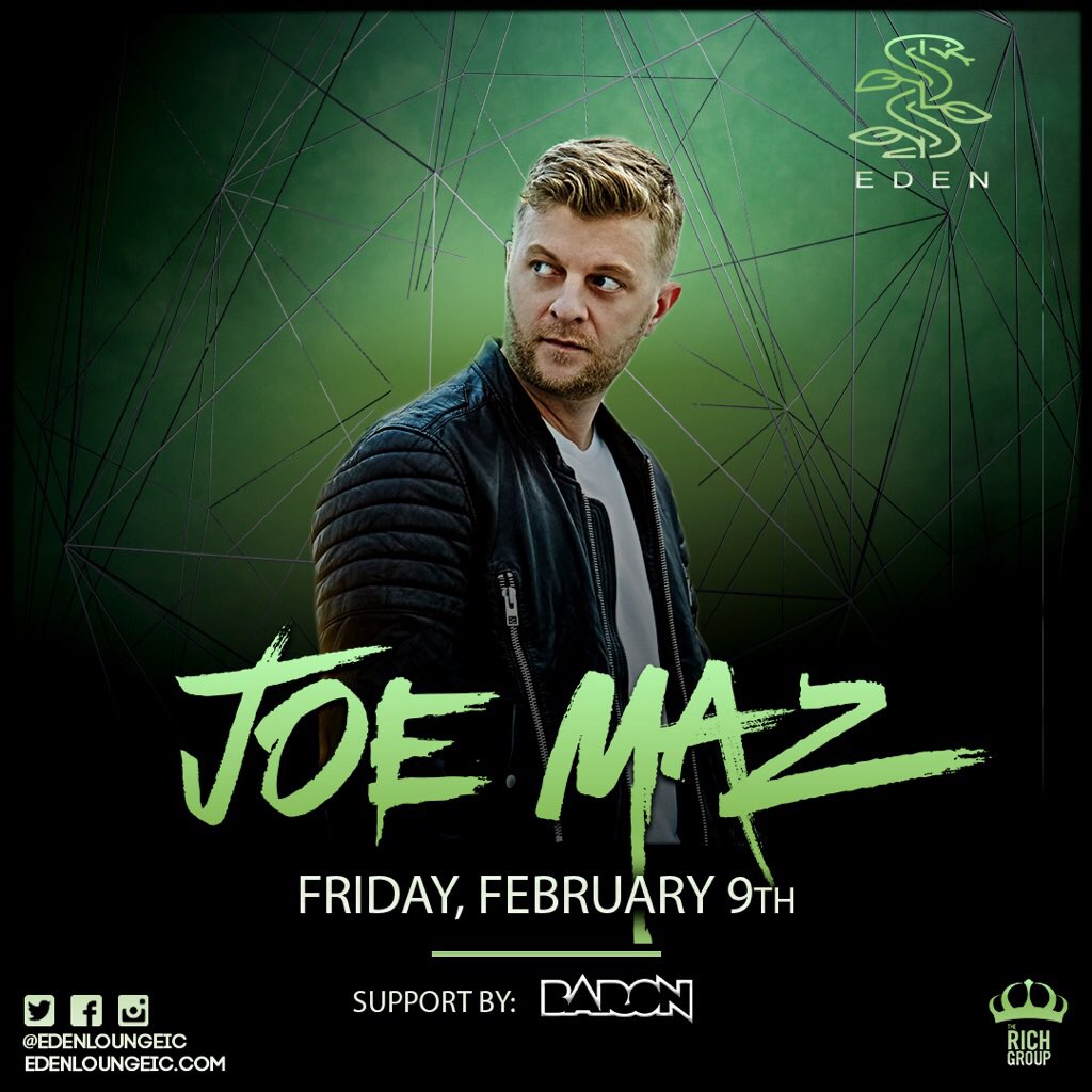 EDENLoungeIC's tweet photo. If @JoeMaz can make it all the way from #Vegas, we can all make it in tonight! #FridayNightCountdown #College #Campus #IowaCity @BARONSounds https://t.co/42gwDUX2KG
