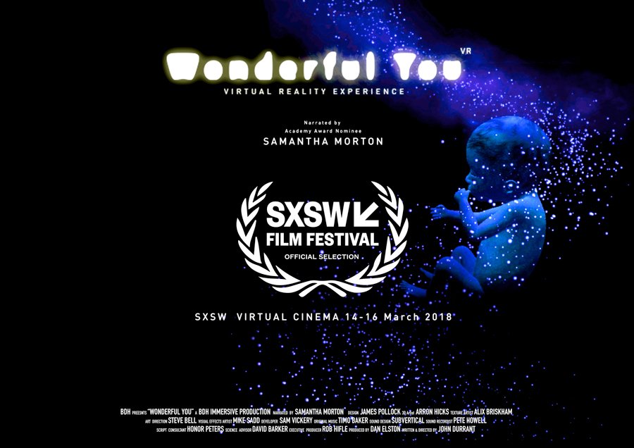 We are so excited to announce our Wonderful You is part of the Official Film Selection with a US Premiere <a href="/SXSW/">SXSW</a> #sxsw2018 #wonderfulyouvr