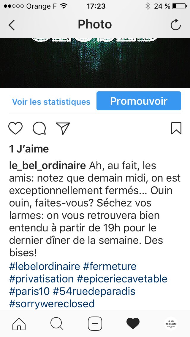 Comme vous le voyez, demain midi, exceptionnellement, tintin!