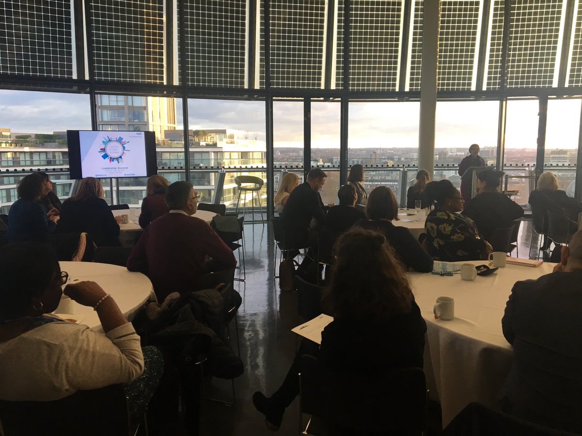 NHSLLA's tweet photo. As the sun sets literally on our summit #LondonisOpenMinded, @amarchard123 reflects on what it takes to #LeadLDN https://t.co/lLHC9g81eH