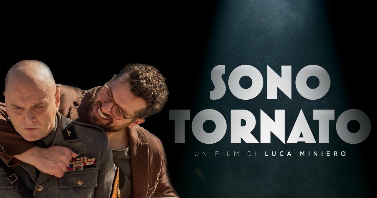 Il nostro è un nero senza sfumature. #SonoTornato è al cinema. #50sfumaturedirosso