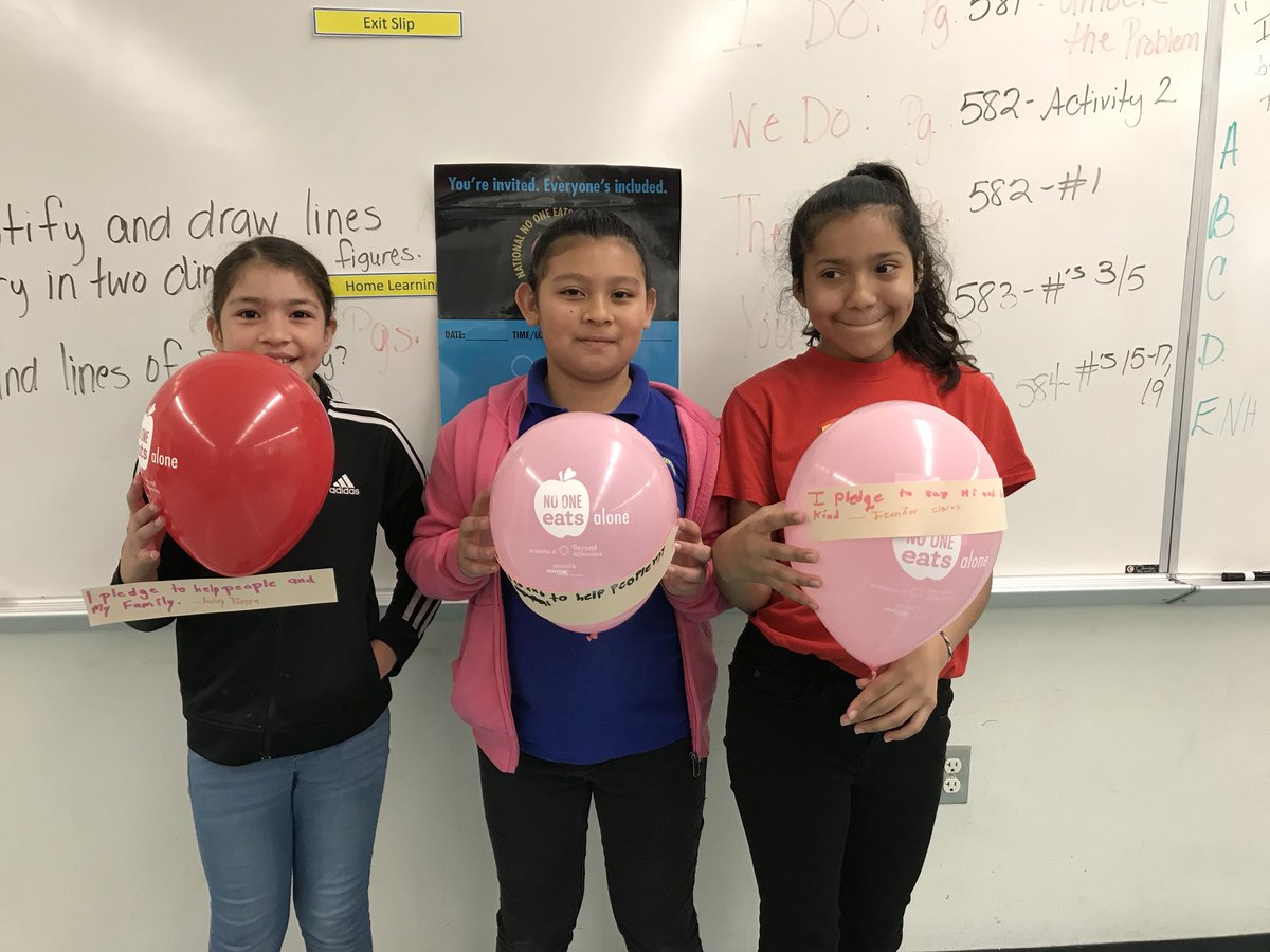 tvmontel's tweet photo. NATIONAL NO ONE EATS ALONE DAY! SPEAD THE LOVE 💕 AT RIVERSIDE ELEMENTARY #NoOneEatsAloneDay @NoOneEatsAlone1 @StdtSvcsMDCPS @RECSBulldogs @ https://t.co/IfUHxJob0O