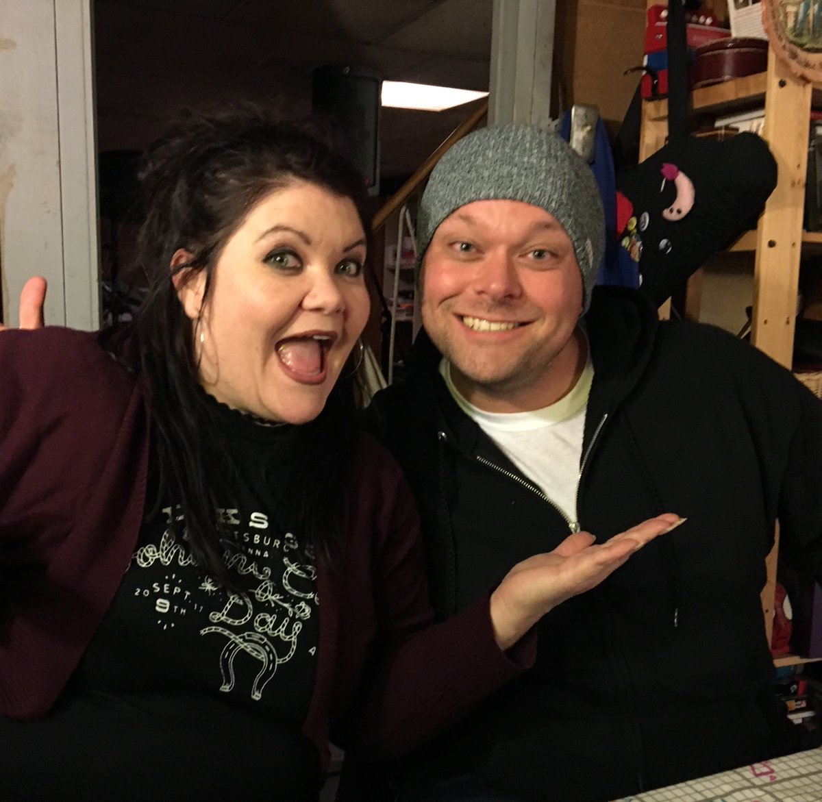 AddItUpPodcast's tweet photo. Comedians @sikeitsmissy &amp; @AaronKleiber grace the podcast to answer the age old question of how many times two people can say “f’real doh” back and forth! And also talk about comedy or whatever. 

🎧 Get it on Apple podcasts or the web! 🎧

https://t.co/0RCnXM7zQ1 https://t.co/Z4vrRwcKrY