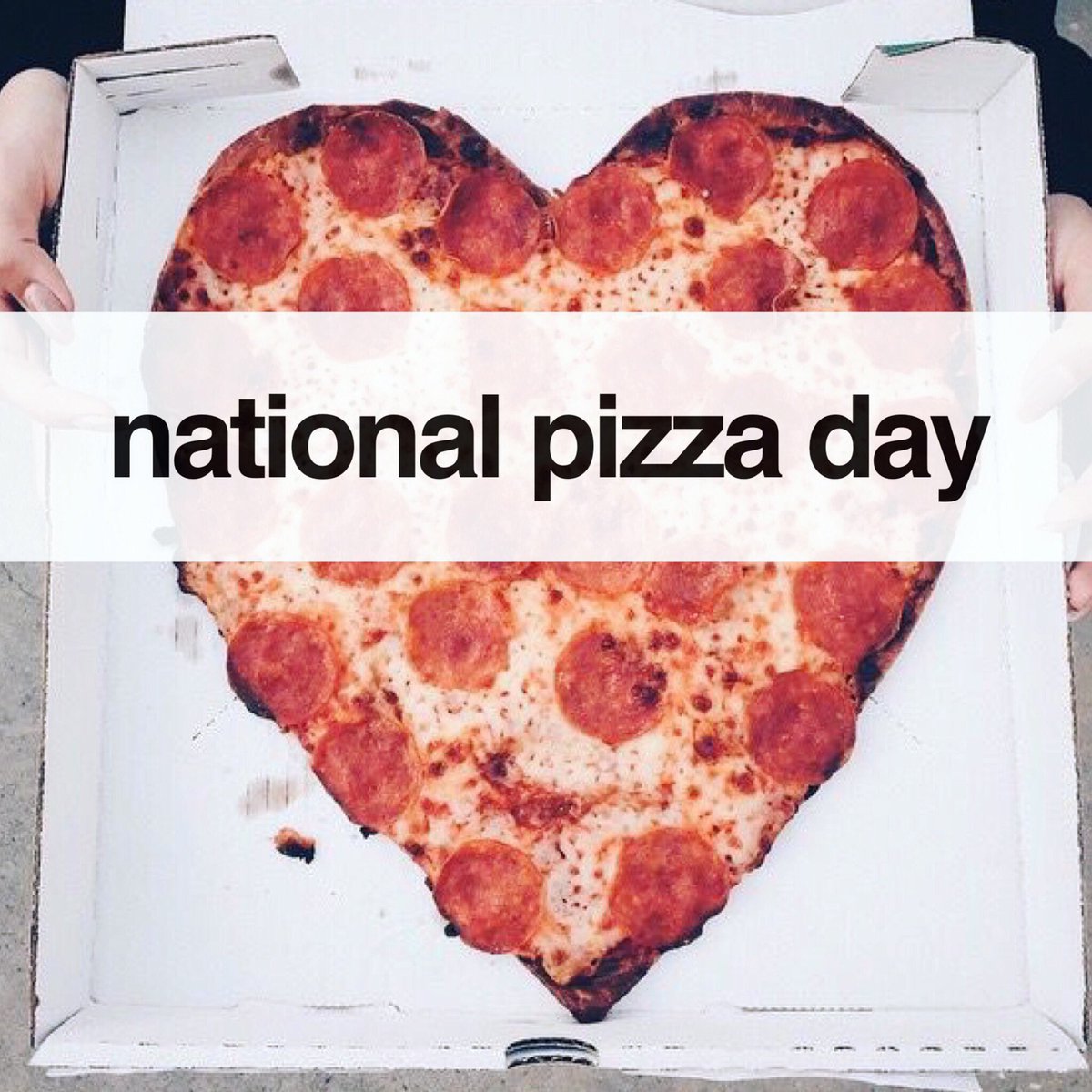 #nationalpizzaday aka best day ever.