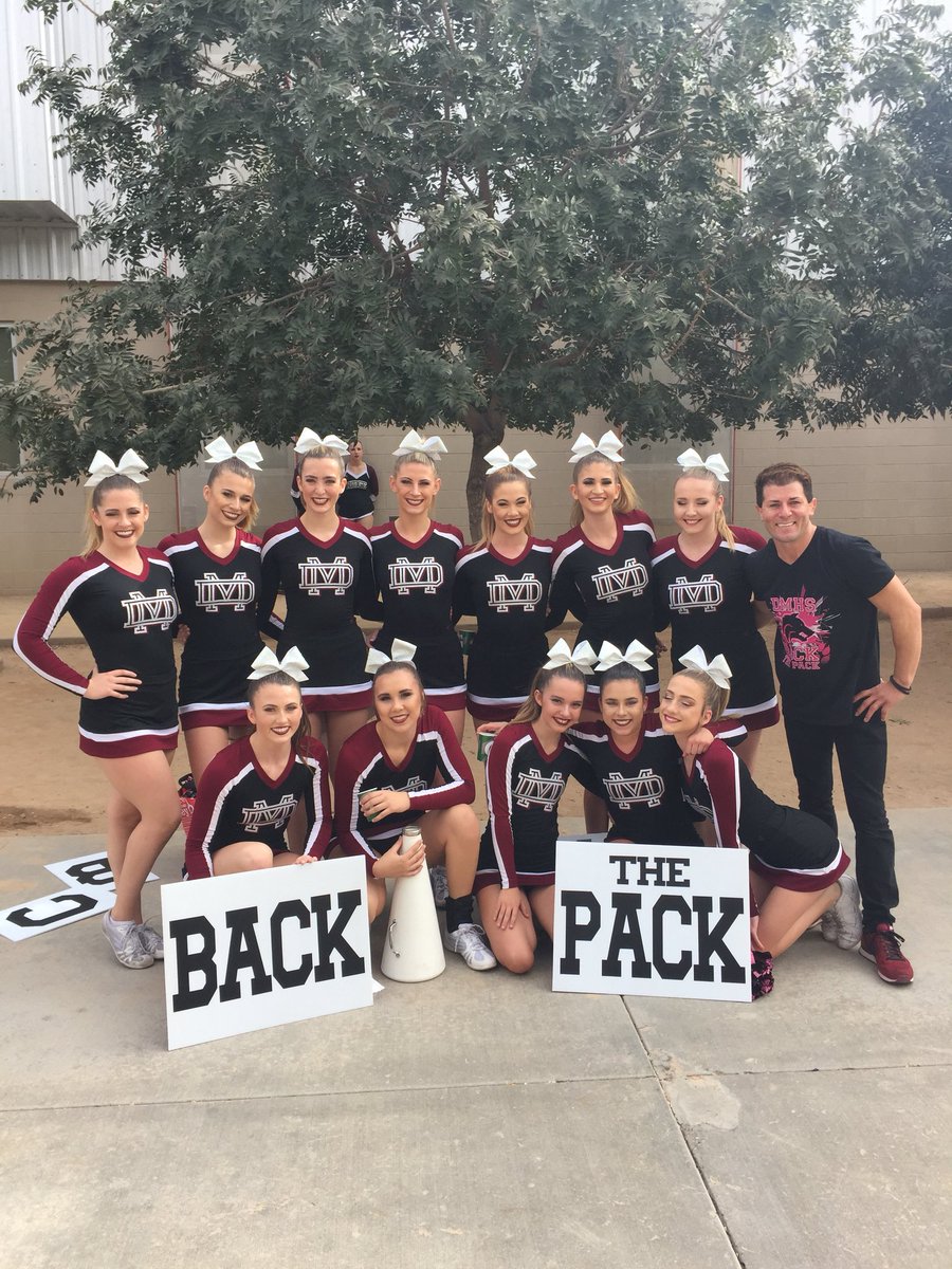 CheerDmhs's tweet photo. ALSO, come out to Chaparral HS tomorrow for the ladies that support you! Last competition in the state before Nationals; 5 man 10-10:30, Cheer 1:25! https://t.co/5adnW5v8Vl
