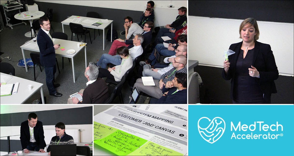 verhaertmii's tweet photo. First day of the MedTech Accelerator program. Thank you @Vanessavvk for sharing your start-up story. And thank you Filiep and Stijn for hosting this workshop on the job-to-be-done. #medtech #startups #mastersininnovation https://t.co/3MlPDM7HQv