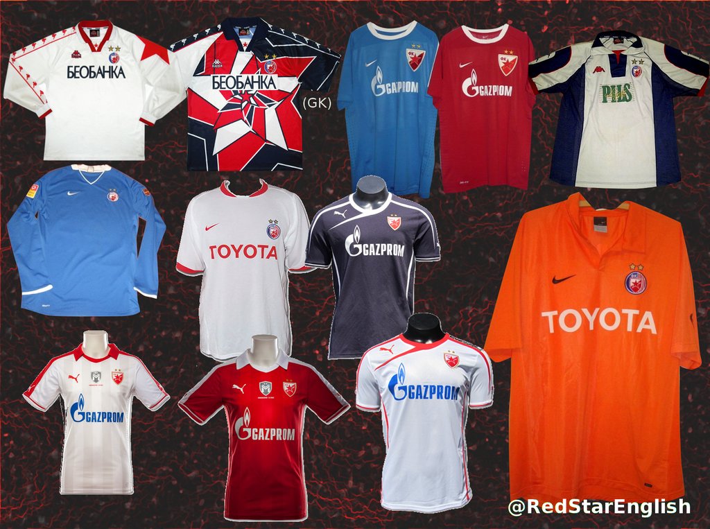 Crvena Zvezda - Away Kit (Red Star Belgrade)