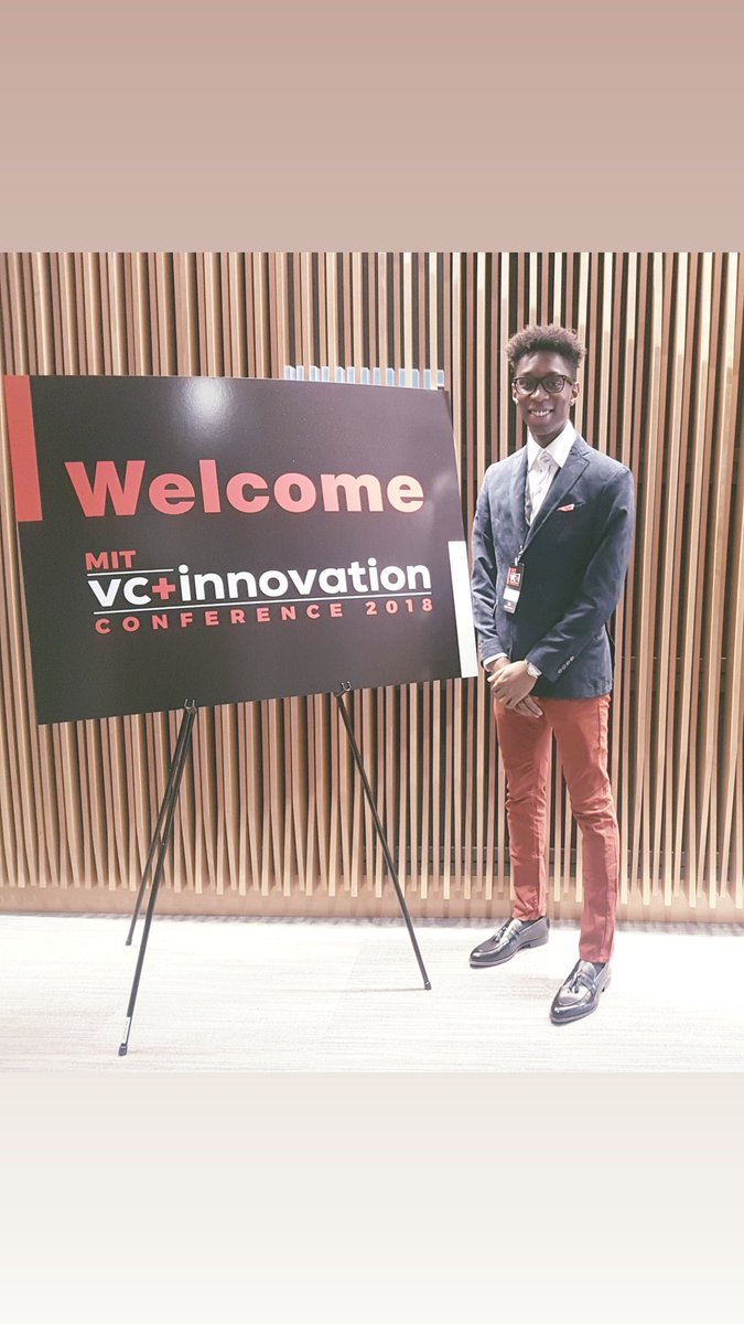 isaiahwelly's tweet photo. Continuing the VC journey @MIT #StratfordToHarvard Thanks so much, @mitvcconference #20thAnniversary https://t.co/fGiDK9Kjmt