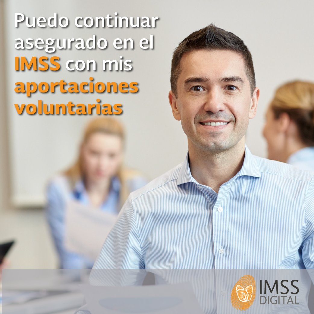 imssdigital's tweet photo. ¿Fuiste dado de baja del IMSS por tu patrón pero quieres seguir cotizando en el IMSS? Ya puedes inscribirte en la continuación voluntaria en el régimen obligatorio realizando el trámite vía internet. https://t.co/6gpd11SaFu