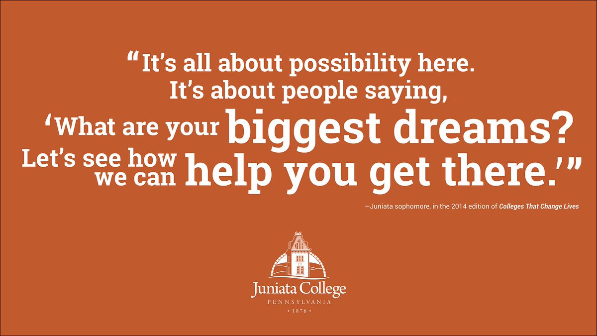 juniatacollege's tweet photo. Today, we are welcoming some prospective students (who have proven themselves as top scholars during their high school career) to Juniata. We hope they enjoy their visit and experience the best of our great College! https://t.co/k0GbCEBaKe
