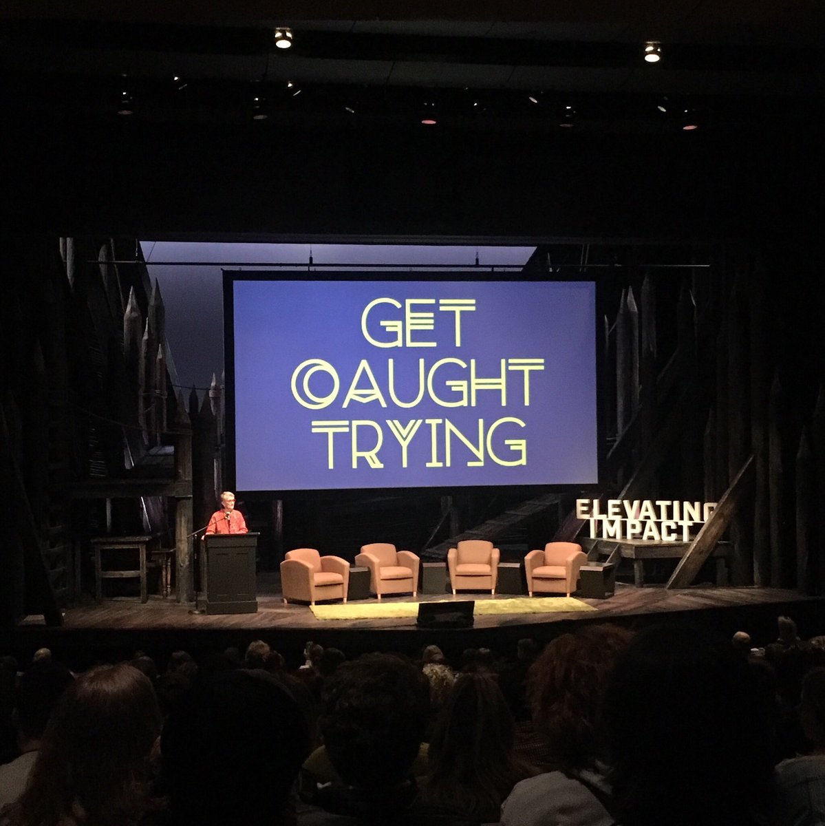 amelia_pape's tweet photo. “The answer to how is often: yes.” #elevatingimpact begins! 
#socent #socinn #getcaughttrying https://t.co/qAiC0DGn0h