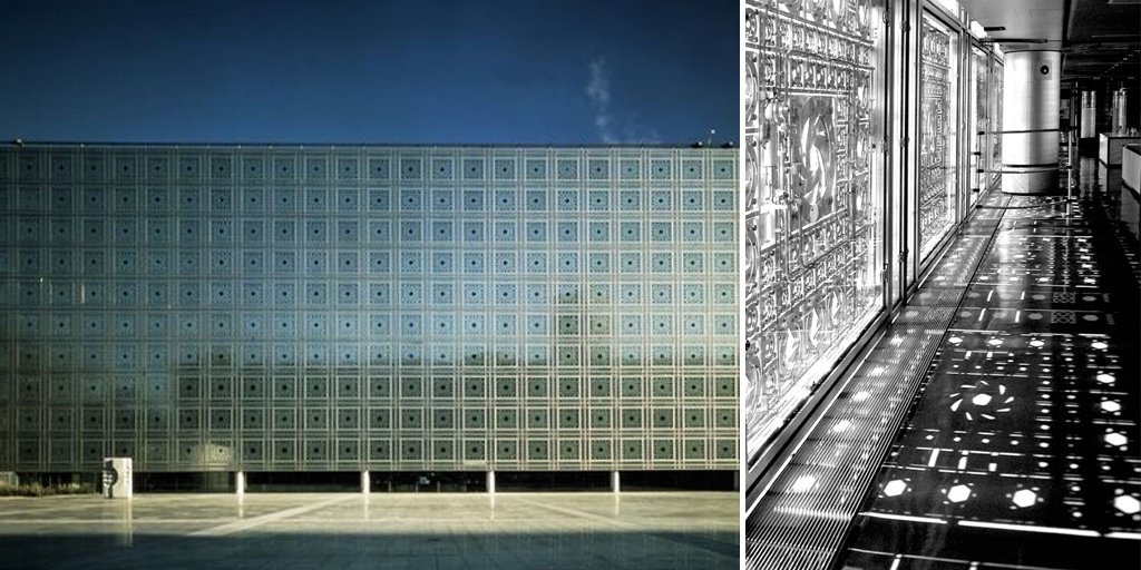 Buildings of Influence No. 9: Institut du Monde Arabe <a href="/imarabe/">Institut du monde arabe</a> in Paris by Jean Nouvel <a href="/ateliersjnouvel/">Jean Nouvel</a>, for its façade and knitting into historic fabric