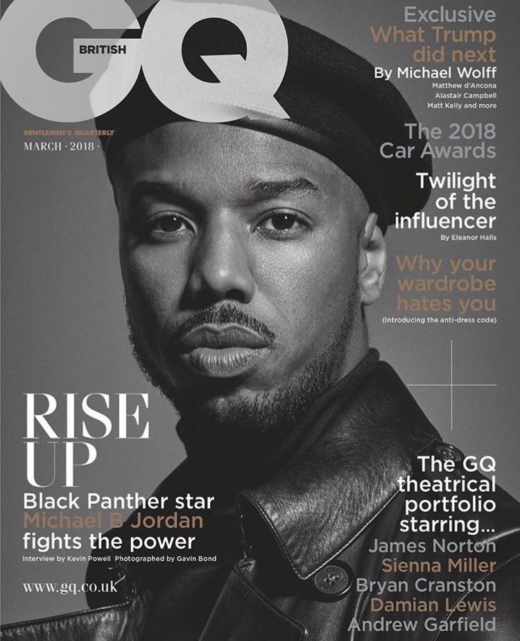 ANMComms's tweet photo. It's a stellar #FashionFriday this week with @michaelb4jordan looking dapper in @JohnSmedley on the cover of @BritishGQ ! #regram #MichaelBJordan #JohnSmedley #BritishGQ https://t.co/YXKdQhOn9b