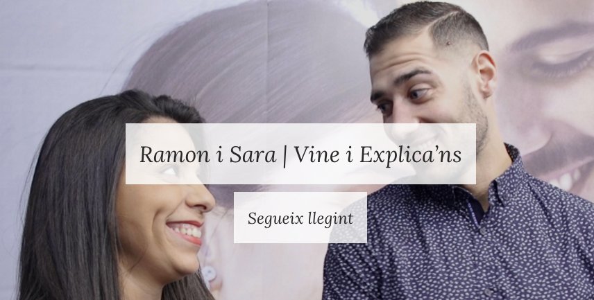 Si estàs a punt de casar-te o fa poc que t’has casat, no perdis l’ocasió!
Des de Casar-se a Catalunya presentem:  #vineiexplicans 

ow.ly/650b30iiFOR