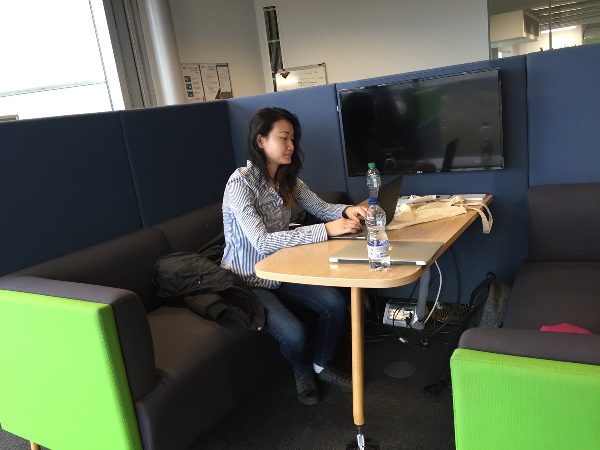 RajivGoesTo's tweet photo. The most comfortable place in the Library where I get my most work done. #LoveMDXLibrary https://t.co/Ya7U7ykqbe