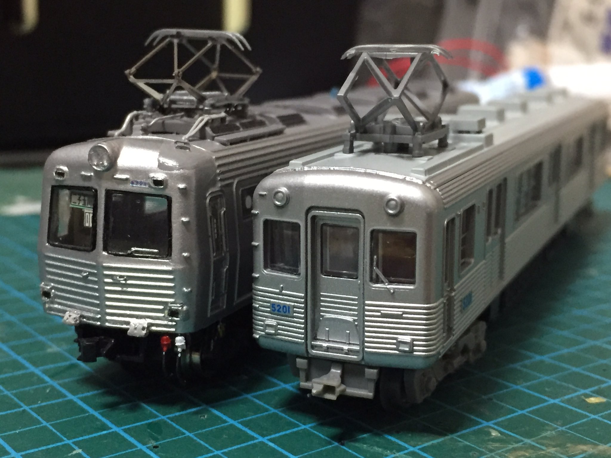 鉄道コレクション　阪神5201形＋5231形　ディテールアップ加工品　美品 鉄道コレクション 阪神5201形＋5231形 ディテールアップ加工品