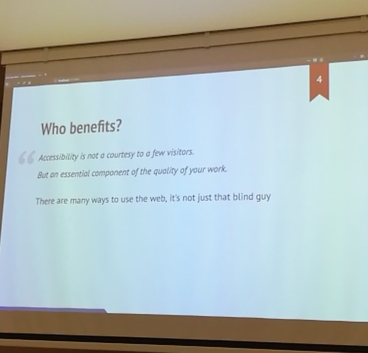 #wcjkl Who benifits of Accessibility?