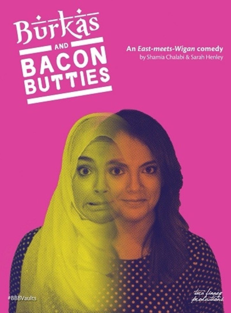 theatrebubble's tweet photo. Shows on the Rise at VAULT Festival 2018: Burkas and Bacon Butties @VAULTFestival @tara_finney #BBBVaults https://t.co/ynbbkgdbkr https://t.co/9DcP4xwrPw