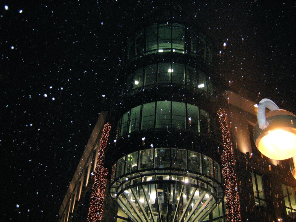 Night, snow, joy ...
#Dusseldorf #FridayFeeling #nightlights