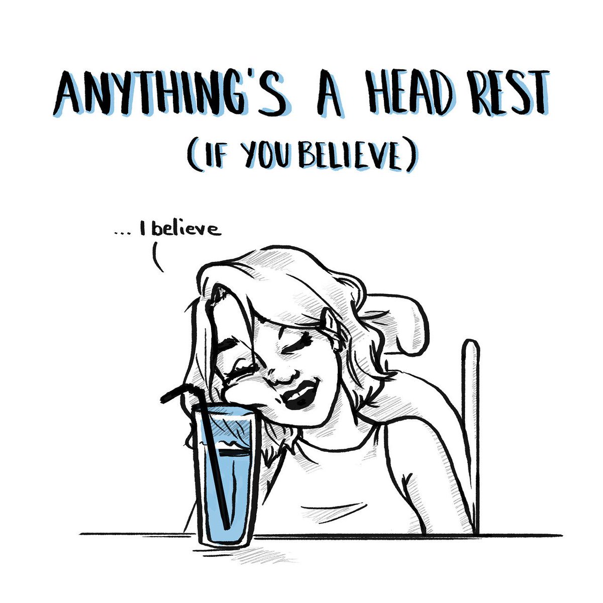 WomenEnabled's tweet photo. #TheDisabledLife "To the able-bodied: others w/ #Disabilities may not agree w/ our views & that's cool! Us disabled folks are people too, w/ different opinions on stuff." - @TheDisabledLife Sometimes we just need to rest our heavy bobble head. https://t.co/ppi1pNVOcu #Comic https://t.co/EvxGW2UDR5