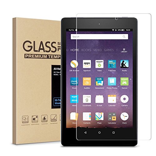 pieceofshirt's tweet image. All-New HD 8 Screen Protector,Tempered Glass Screen Protector Film for All-New HD 8 Tablet (7th 2017 Release) [0.26mm] [9H Hardness] [Crystal Clear] [Bubble Free] (Anti-Glare) amazon.com/dp/B075FV4WTC/…  #HitechWireless