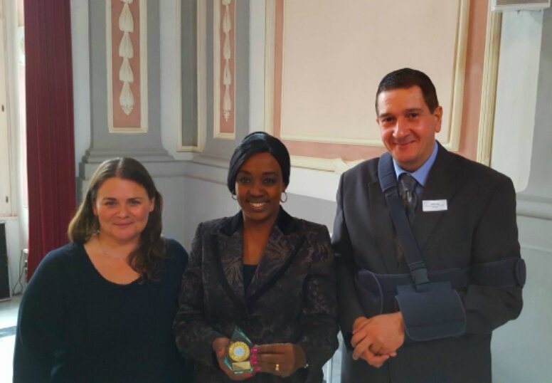 Honored to receive The Best Paper Award on 'Capacity building to support planning and decision making for climate change response in Kenya' at the 2nd World Symposium on Climate Change Communication at The University of Graz Austria from Prof. Walter Leal and Dr. Bettina Lackner