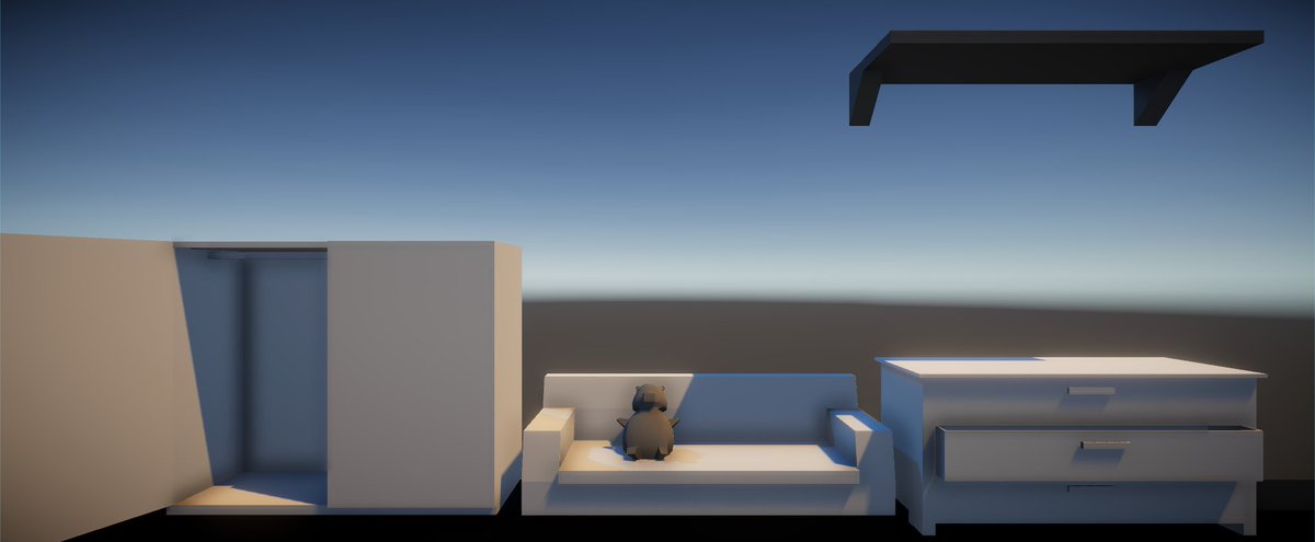 AlmostThere___'s tweet photo. Update; The 3D-models are coming along nicely. We now have enough furniture to furnish a small living room. https://t.co/gCmoqJQtrI