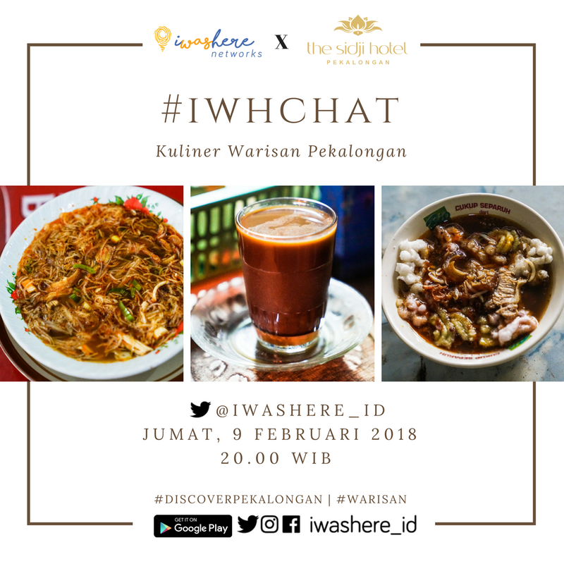 iwashere_id's tweet photo. Malam tweeps! Seperti janjiku pagi tadi yang mau membahas sedikit kuliner yang minski temukan saat #DiscoverPekalongan beberapa waktu lalu! #IWHChat https://t.co/gubGhg0sVl
