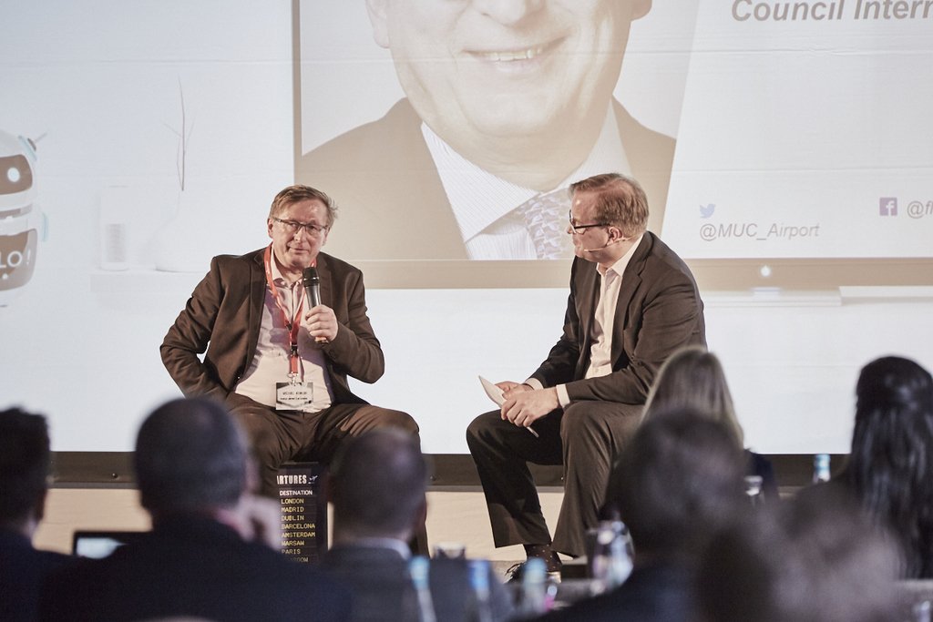 thinkfutureFAST's tweet photo. “Today’s #pax still likes the physical location of the #airport and does things there that he would not do on high streets” - Michael Kerkloh, CEO @MUC_Airport at #thinkfuture18
#munichairport #PaxEx #avgeek https://t.co/btM247ZzI0