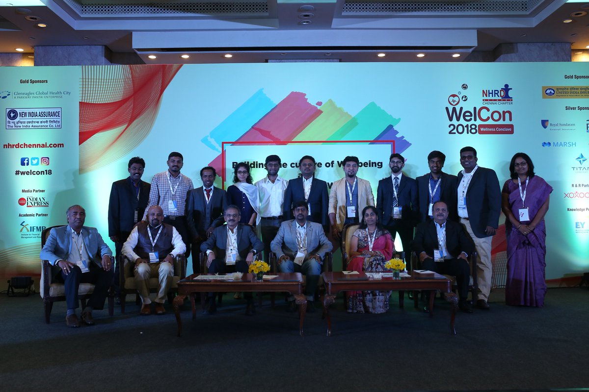 NhrdChennai's tweet photo. The team behind the success of #Welcon18 - Executive Committee and Youth Council of @NhrdChennai https://t.co/LzZRMGigIj