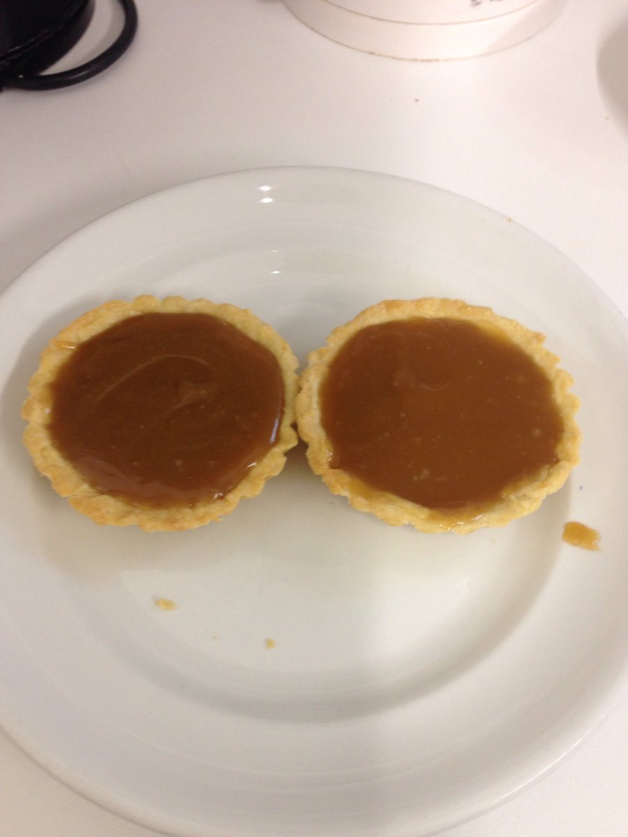 NESSSS2017's tweet photo. Totally perfect blind baked butterscotch tart by Georgia King YR10. Whoop #nessss #gettingbetter https://t.co/uodkJOpAQ9