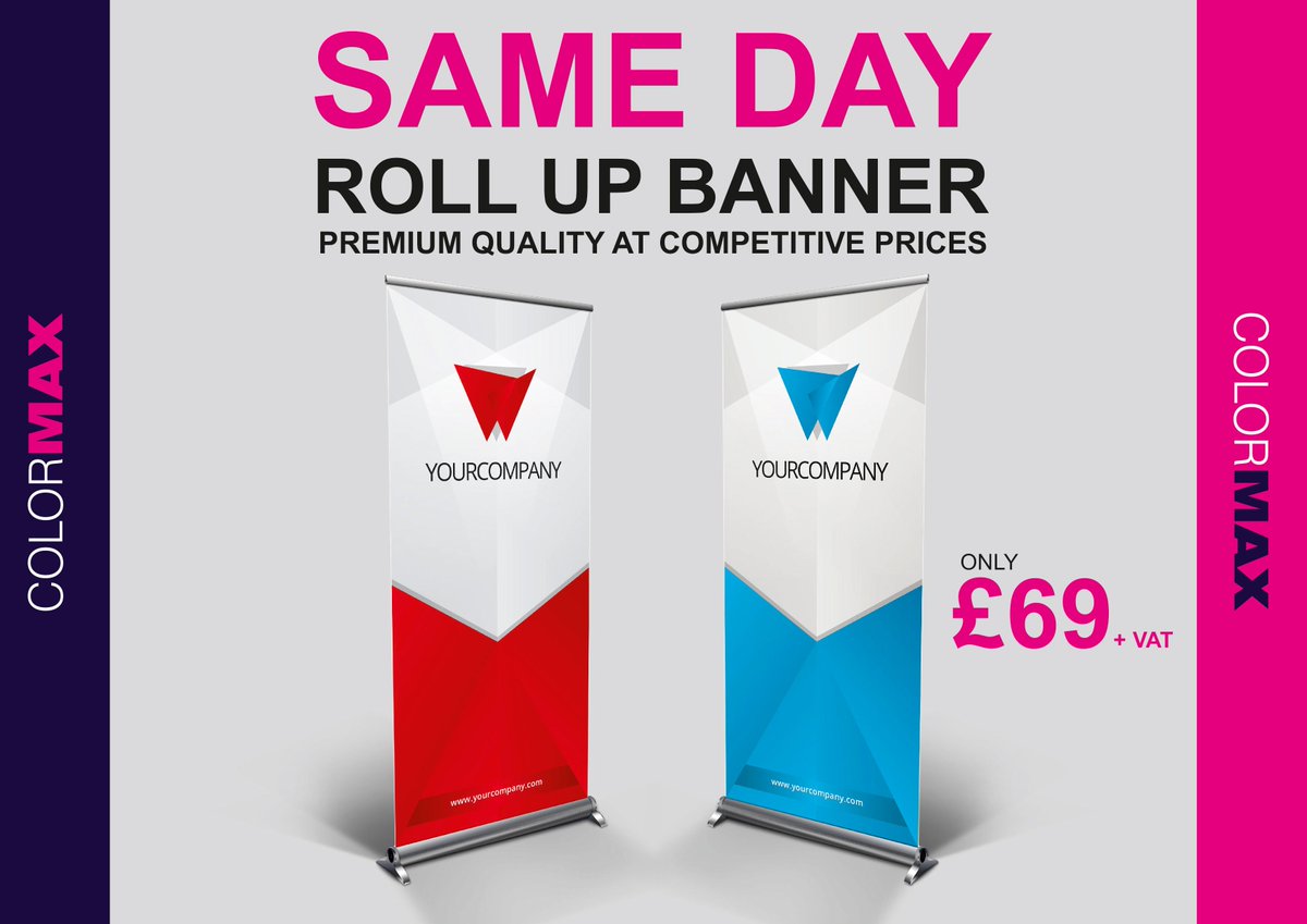 Colormax Ealing On Twitter Promote Your Business Through Roll Up