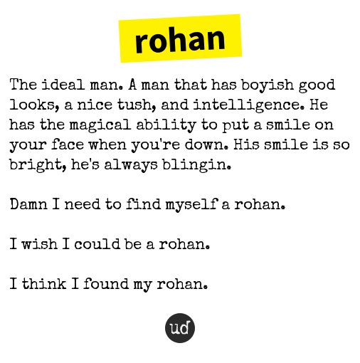 Urban Dictionary on X: @enzoencolin rohan: The ideal man. A man that has  boyish good looks, a nice tus    / X