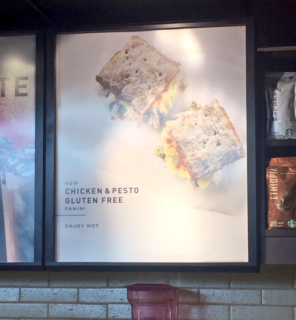 GF_Mapper's tweet image. Absolute game changer from @StarbucksUK - #glutenfree hot food on the go!? No chance....🤷🏽‍♂️🥪 chicken &amp;amp; pesto #Panini #coeliac