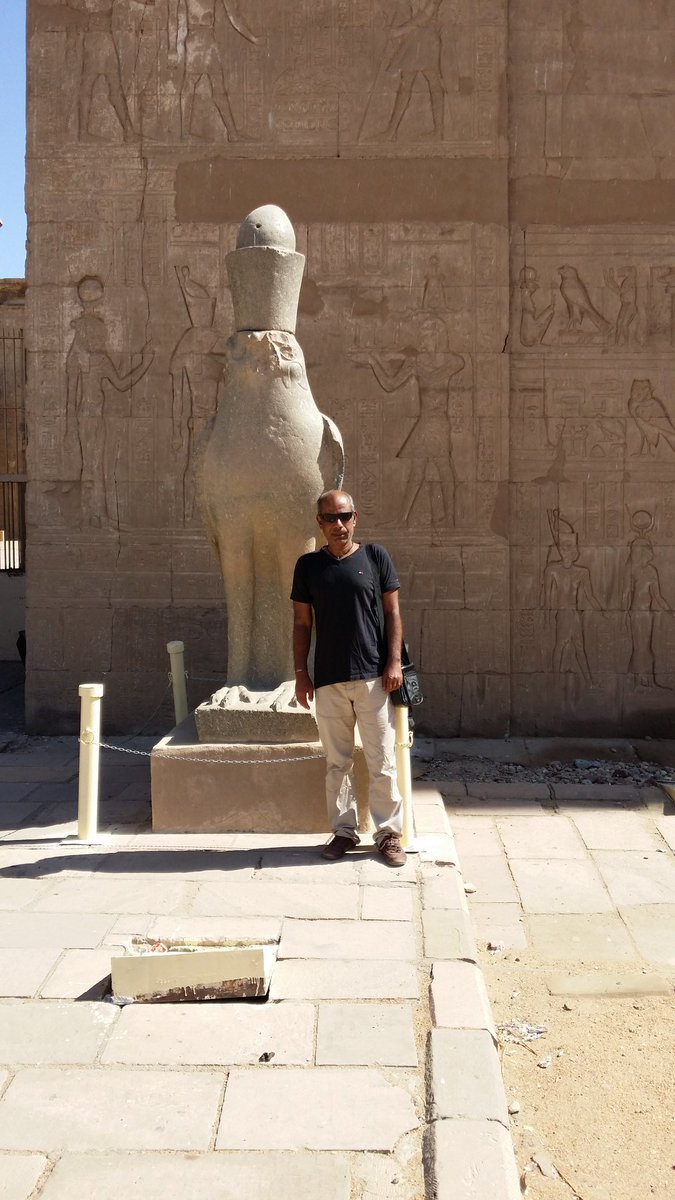 Egypteinsolite's tweet photo. Chez #Horus à #Edfou https://t.co/ME64WOM0ma