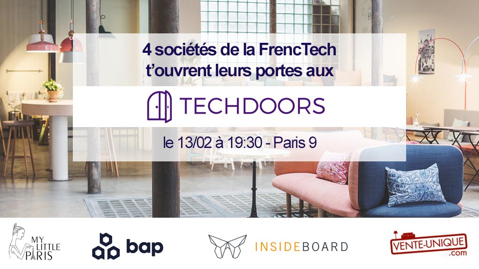 TechDoorsLive's tweet image. #Développeur #PHP ou #JavaScript 👉 3 places dispos ici pour participer aux TechDoors de mardi soir prochain : jobprod.com/techdoors
⏩ Ca causera tech et nouveaux horizons pro autour d'un combo 🍻🍕🍴