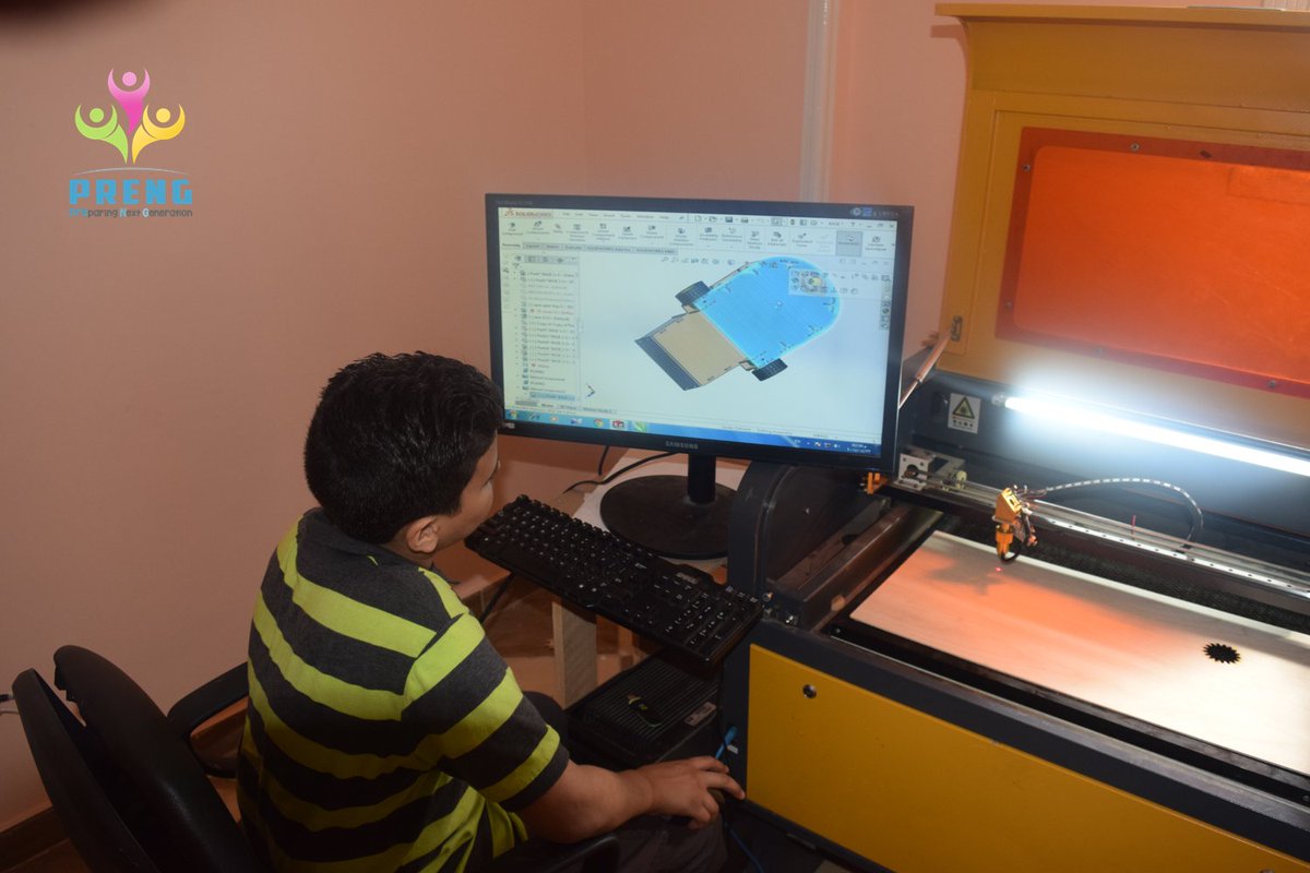 في #PRENG  نسعى  لتعليم أبنائنا الصغار بصورة مبسطة وفي نفس الوقت مطابقة ذلك للواقع العملي  بحيث يتيح لهم سهولة الانخراط مباشرة في سوق العمل وفتح مجالات عمل لهم في المستقبل