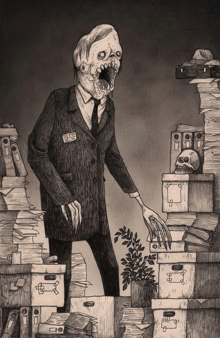 LailokenRi's tweet photo. Friday's pic of the day is more awesome art from artist Don Kenn.
#horror #horrorart #monsters #DonKenn https://t.co/qIkKeyurrL