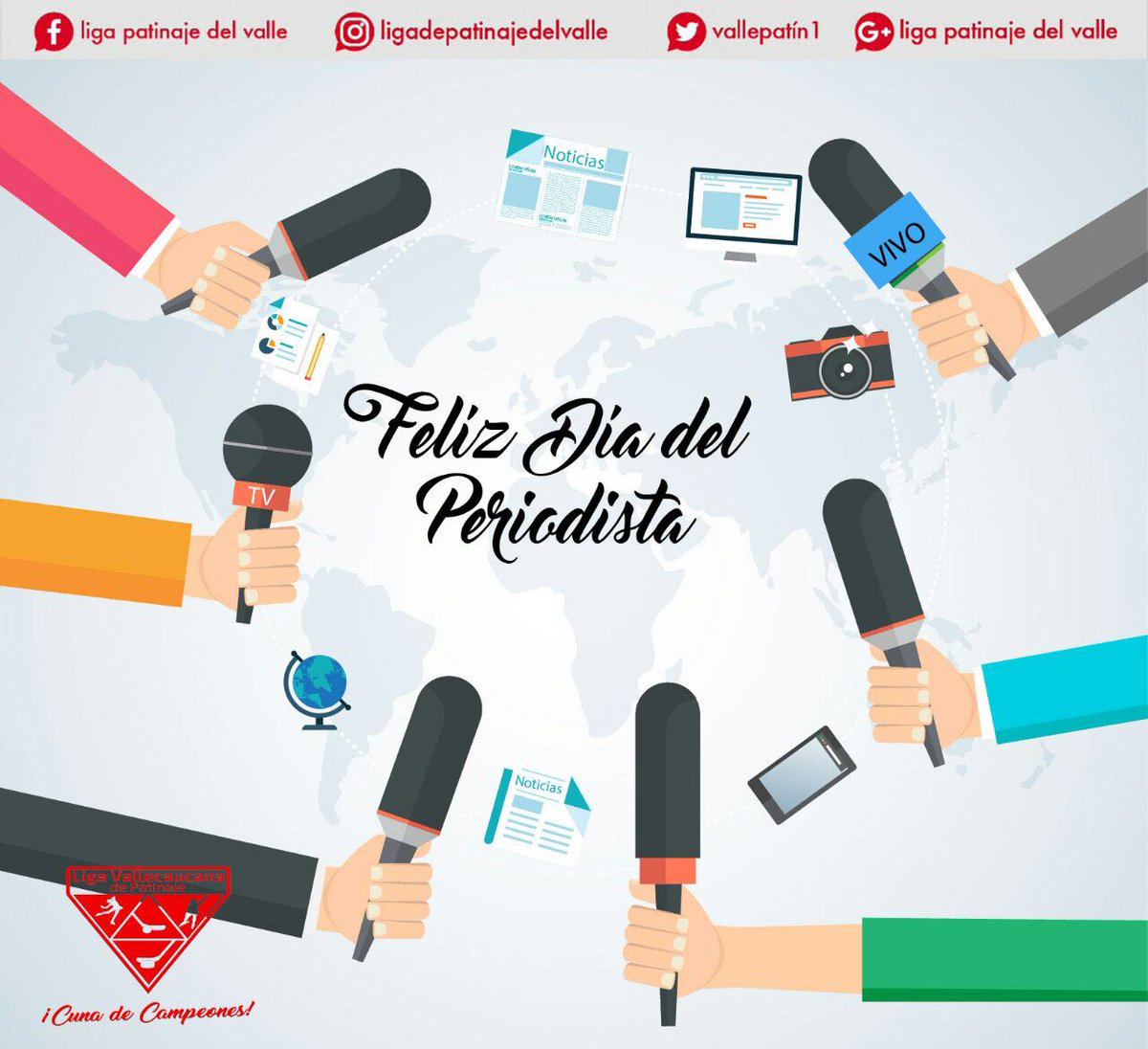 DORISPIZARROM1's tweet photo. Doris Nohemi Pizarro #SecDesarrSocialYParttic @GobValle "Ser periodista es Poder cambiar algo todos los días" #FELIZDIA #DíaDelPeriodista https://t.co/gwLygHWSqT