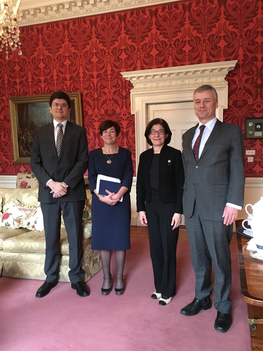 Lovely to meet with the Ambassador Zugaib, Ambassador of Brazil and Head of Cultural and Cooperation Section during a courtesy visit to the Provost at Trinity on Wednesday 07 Feb@tcdglobal