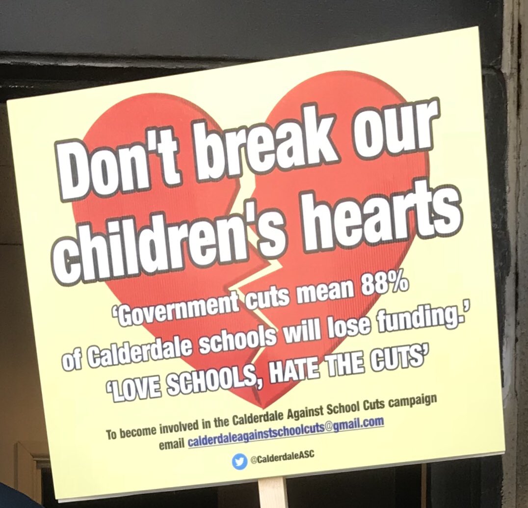 <a href="/NEUnion/">National Education Union</a> We are not standing back we are standing strong. #loveschoolhatecuts