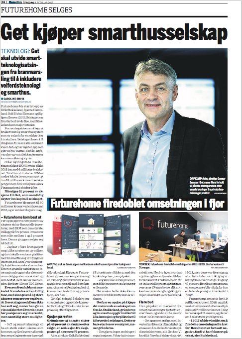 Futurehome tweet media