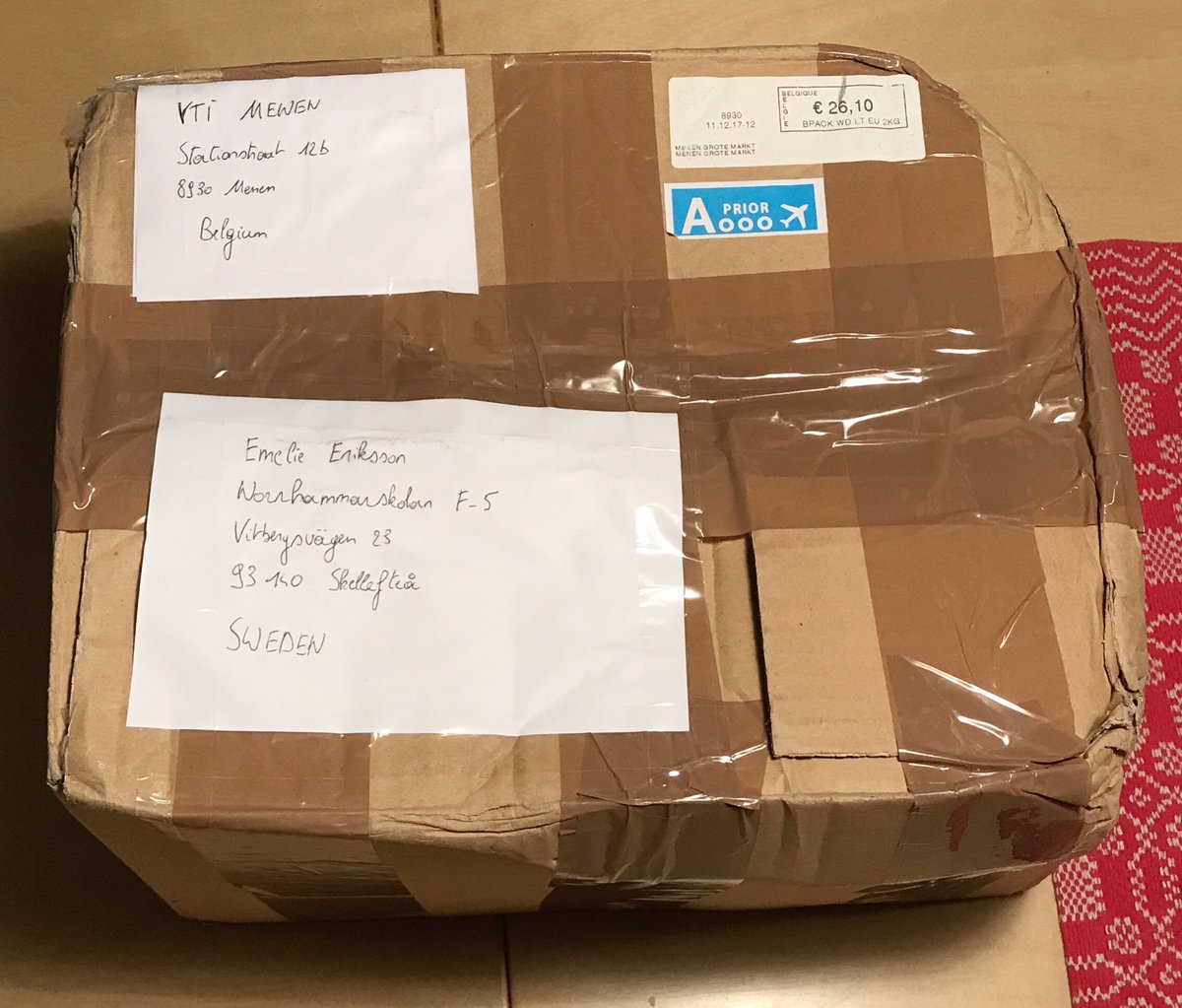 The first task is ready. Now we’re waiting for the rest <a href="/F_Wylin/">Frederik Wylin</a> 😊 #eTwinning #etwinningsverige #etwinningbelgium