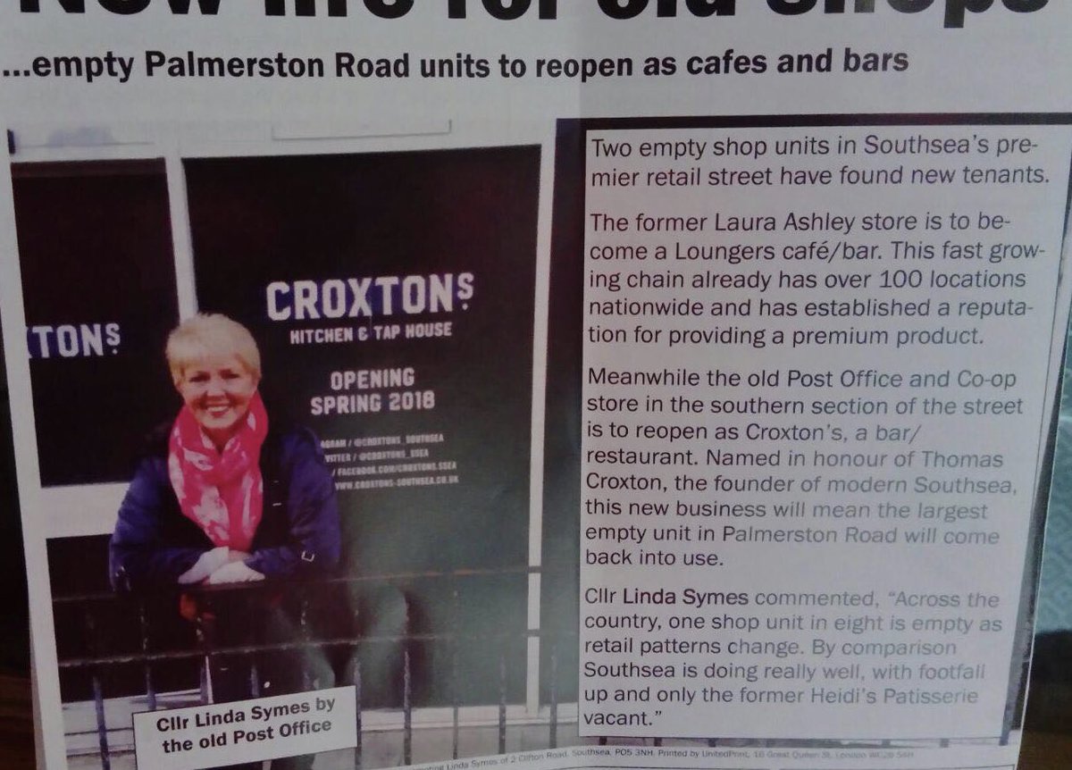 Early bit of press from local Councillor Linda Symes... thanks!
