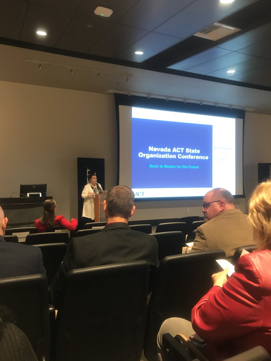 Chapina711's tweet photo. The NV ACT State Org Conference is under way!  Back to Basics for the Future #NVACT #ACTStateOrgs @ACT https://t.co/JBobUnSgsm