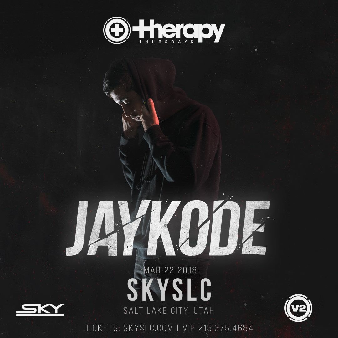 TherapyThurs's tweet photo. Fusing elements of trap & bass with classical and melodic, we're in for a night of unique styles with @JayKode on March 22nd at #TherapyThursdays! 🎻🎼
Tickets onsale: https://t.co/IdwzhICMWY ⬅️ https://t.co/64IwqDGXif