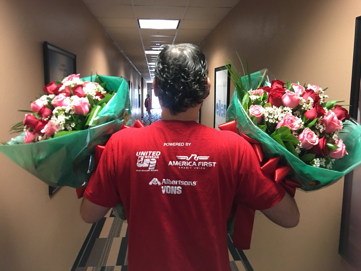 #SURPRISESQUAD Here we come! We are on the move to surprise some Valley sweethearts! <a href="/FOX5Vegas/">FOX5 Las Vegas</a> @TheBuchananShow