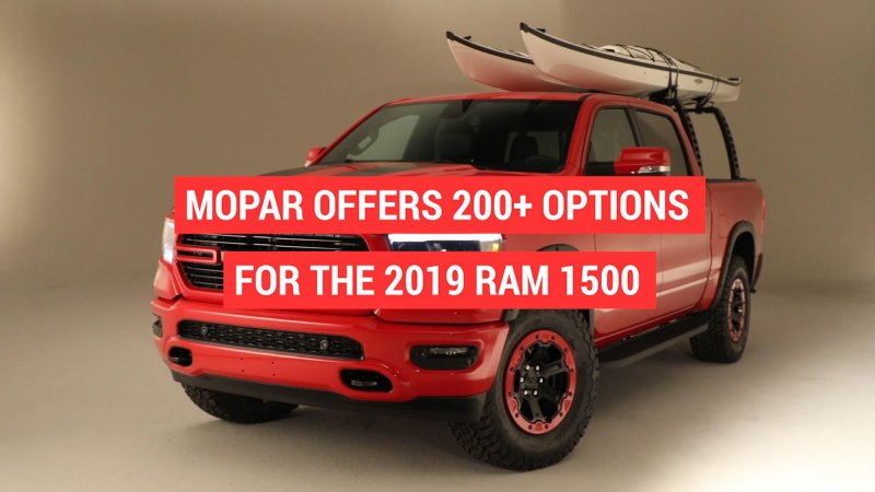 TechnicallyRob's tweet image. MOPAR offers 200+ options for the 2019 Ram 1500 dlvr.it/QFhD58 #Autoblog #Cars