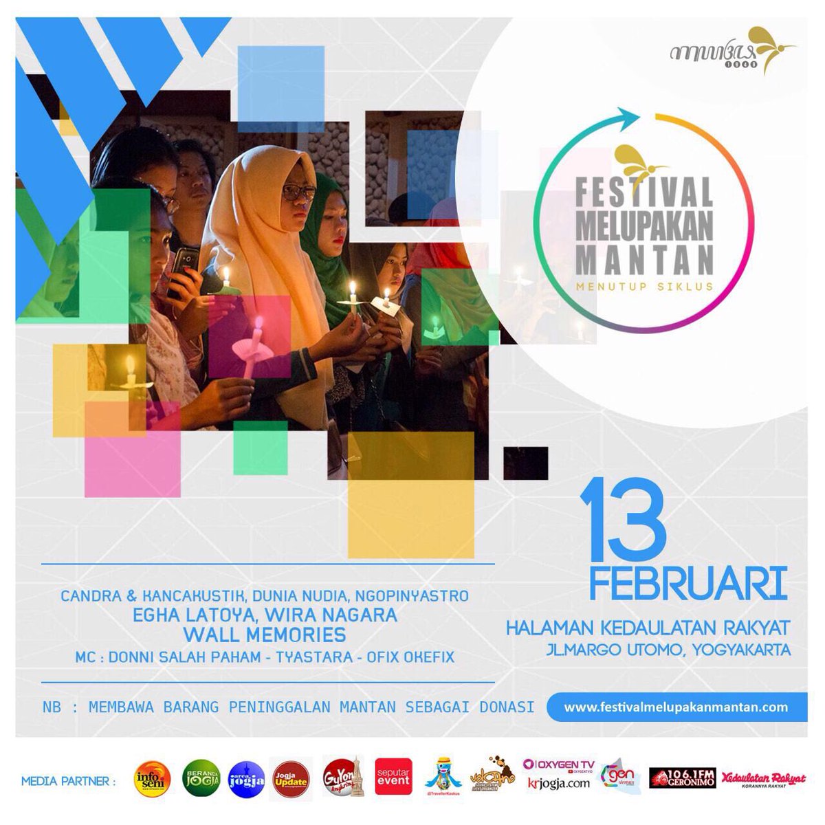 Yaps event ini kembali hadir untuk menemani perayaan valentine kalian dengan cara yang berbeda, penasaran nggak..??

#FestivalMelupakanMantan